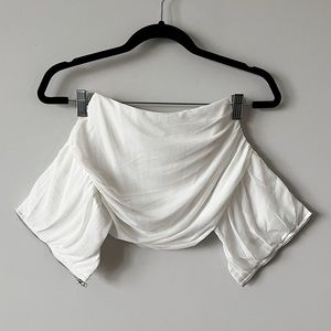 Vintage Strapless Zip Corset